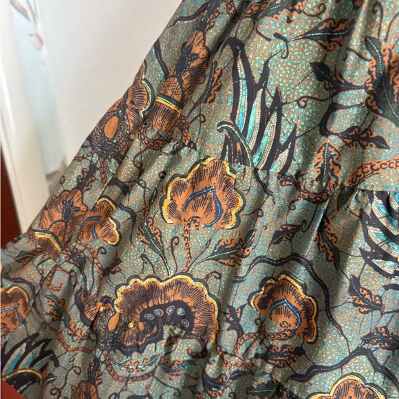 Ulla Johnson Multicolor Floral Long Sleeve Dress - Picture 3 of 14